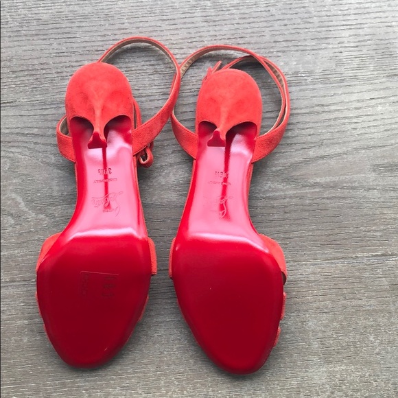 NWOB Christian Louboutin Suede Trezuma San… - Picture 4 of 9